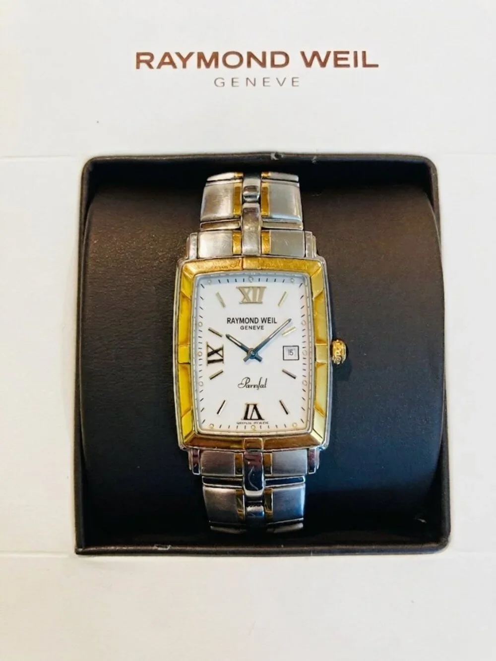 Raymond Weil Parsifal 9340 18K Gold Steel Watch Full Set